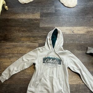 Cabela's Cream Hoodie